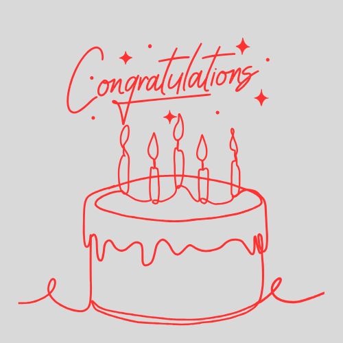 Congratulation Cake